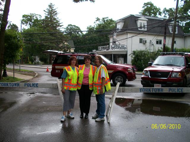 Fire-Police Assist At Road Closure